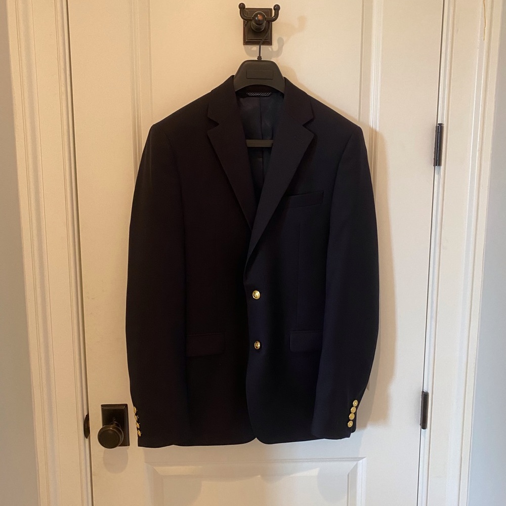 Men’s Dark Blue Blazer - Barely used